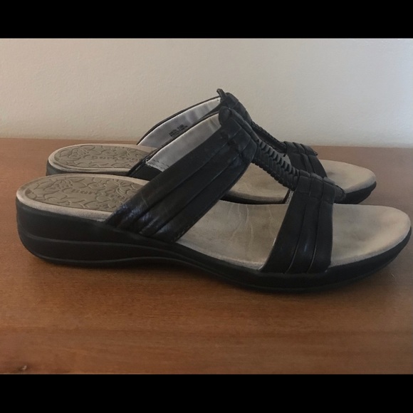 BareTraps Shoes - BareTraps Leather Upper Sandals